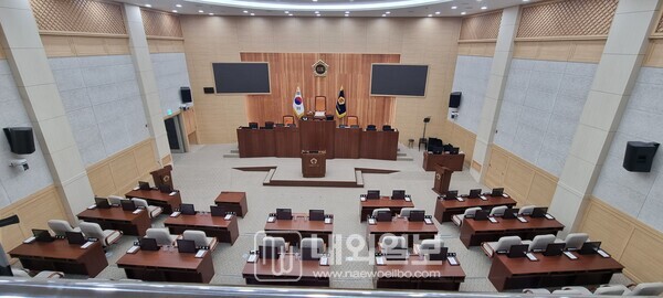 사진 :세종시의회 본회의장 내부전경